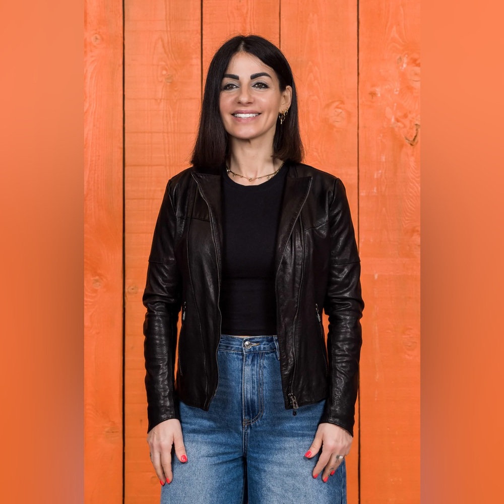 Benheart Genuine Leather Jacket - Jane